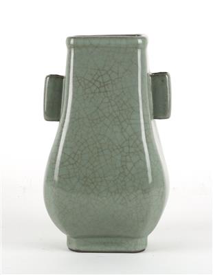 Seladon glasiert Vase, - Asiatika