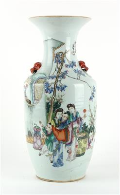 Famille rose Vase, - Asiatika