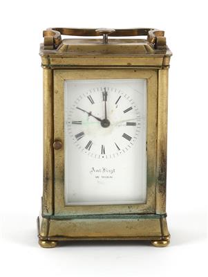 Kleine Wiener Reiseuhr mit Repetition - Watches and antique scientific instruments