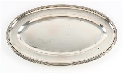 Wiener Silber Tablett, - Antiques