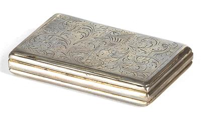 Wiener Silber Deckeldose von 1839, - Starožitnosti