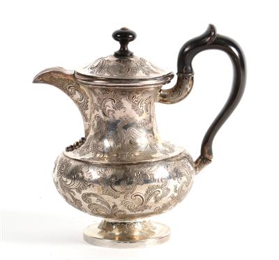 Wiener Silber Teekanne von 1840, - Starožitnosti
