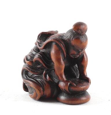 Netsuke des Nio mit mochi, - Asiatica