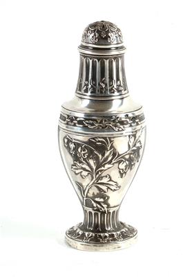 Französischer Silber Gewürzstreuer, - Antiques