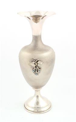 Italienische Silber Vase, - Antiquitäten