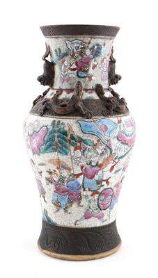 Famille rose Vase, - Antiquariato