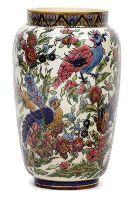 Vase, Zsolnay, Pécs um 1880/90 - Antiquitäten