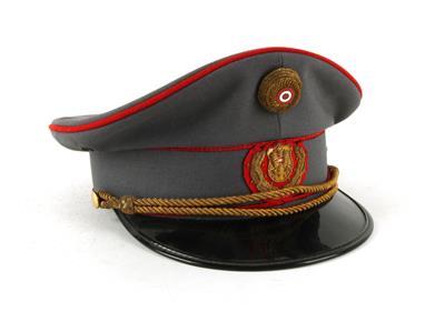 Tellerkappe für österreichische Gendarmerie, - Antique Arms, Uniforms and Militaria