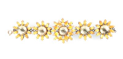 Sonnenblumen Gliederarmband - Vintage moda e accessori