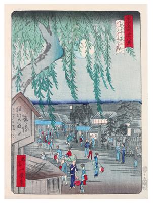 Shosei Ikkei (aktiv 1860-1870er), Serie: Tokyo meisho shijuhakkei, 1871 - Asiatika