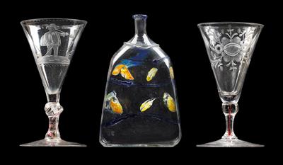 Barocke Gläser, - Antiquitäten