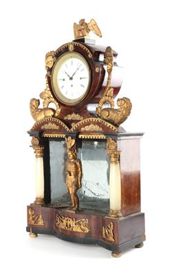 Empire Kommodenuhr "Amerika" - Antiques, clocks, scientific Instruments and models