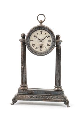 Kleine Spätbiedermeier Tischuhr - Antiquitäten, Uhren, historische wissenschaftliche Instrumente und Modelle