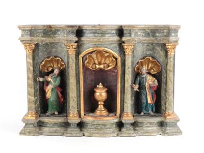 Barocker Hausaltar oder Altarmodell, - Antiques