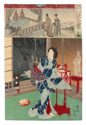 Toyohara Chikanobu - Antiques