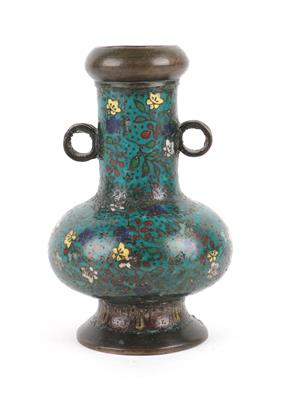 Cloisonné Vase, - Antiquitäten