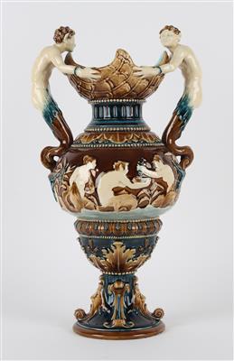 Historismus Vase, - Antiquitäten