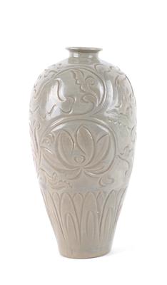 Seladon glasierte Meiping Vase, - Starožitnosti