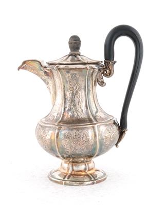 Wiener Silber Teekanne von 1840 - Stříbro