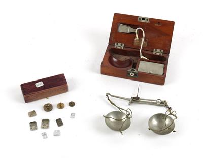 Karatwaage - Antique Scientific Instruments, Globes and Cameras