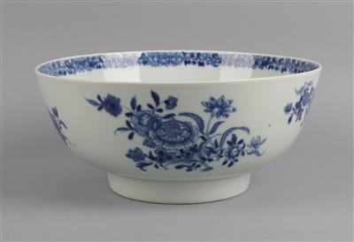 Blau-weiße Schale, - Antiques