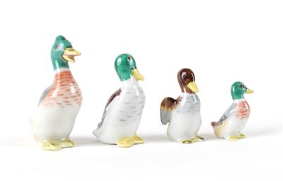 4 kleine Enten, - Antiques