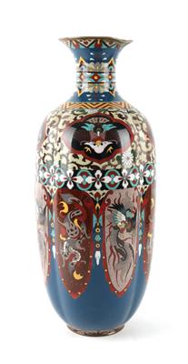 Cloisonné Vase, - Antiques