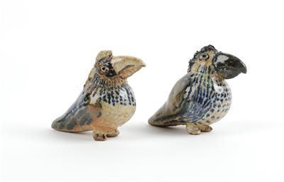 Rosemarie Benedikt, 2 Vögel, - Antiques