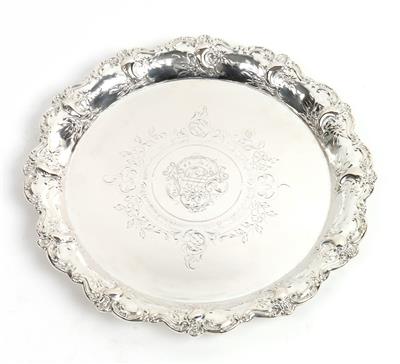 Wiener Silber Teller, - Antiquariato