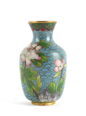 Kleine Cloisonné Vase, - Antiquariato