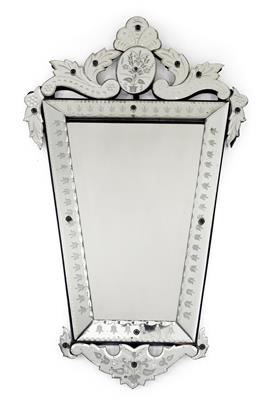 Spiegel im venezianischen Stil, - Antiquitäten