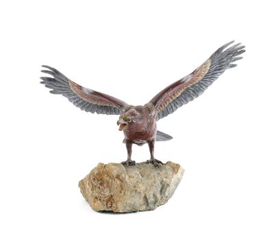 Adler, große Wiener Bronze, - Starožitnosti