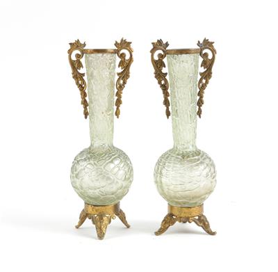 Paar Vase, - Antiquitäten