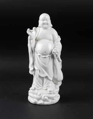 Blanc de Chine Buddha, - Asiatika und islamische Kunst