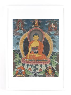 Thangka des Buddha Shakyamuni - Asiatica