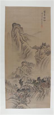 Wen Jia (China 1501-1583) Nachahmer 20. Jh., - Asiatica