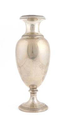 Italienische Silber Vase, - Antiquitäten