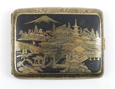 Japanische Deckeldose, - Asiatica and Art