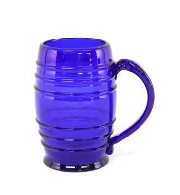 Blaues Henkelglas, - Antiquariato