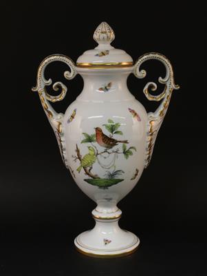 Deckelvase, - Antiquariato