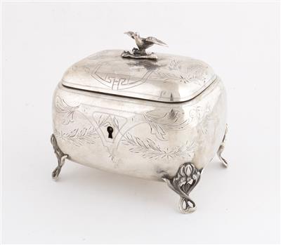 Wiener Silber Zuckerdose mit Innenvergoldung - Antiques