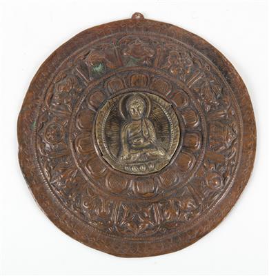 Kupfer Repoussé Relief, - Saisonabschluß-Auktion Antiquitäten