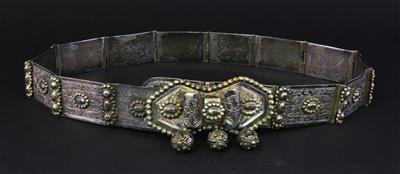 Osmanischer Silber Gürtel, - Sommerauktion Antiquitäten