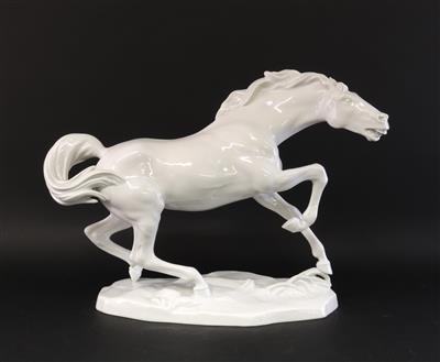 Rasendes Pferd, - Summer auction Antiques