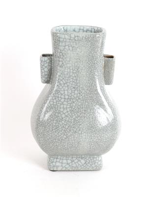 Seladon glasierte Vase, hu - Summer auction Antiques