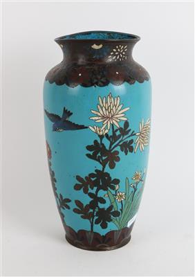 Cloisonné Vase, - Sommerauktion Antiquitäten