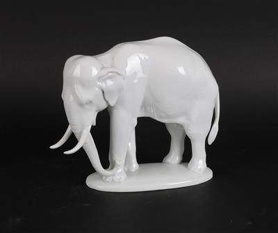 Elefant, - Sommerauktion Antiquitäten