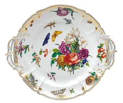 Runde Schale mit Henkeln, - Summer auction Antiques