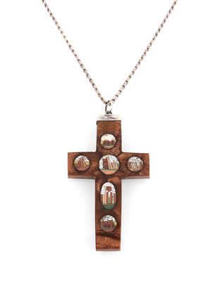 Pietra Dura Kreuz, - Antiquitäten