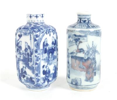 2 Snuffbottles, - Asiatische und Islamische Kunst